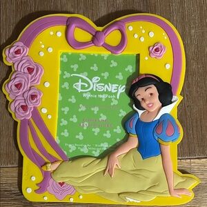 Disney Yellow & Pink Snow White Photo Frame